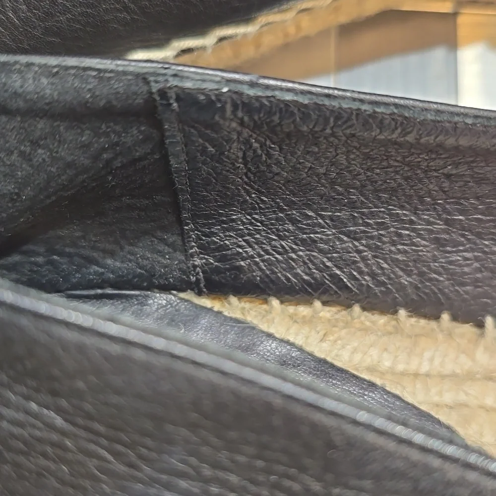 The shoes box‎ LEATHER espadrille